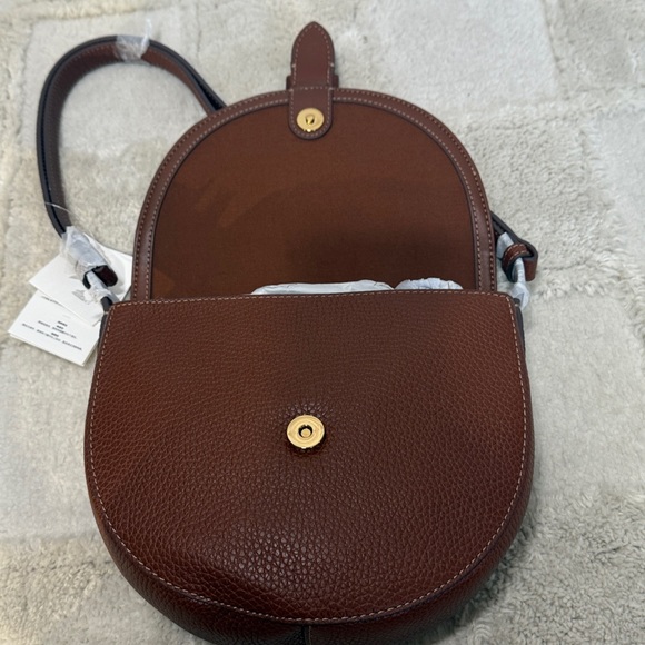 FOSSIL Everleigh Leather Large Flap Crossbody Bag - Picture 11 of 12